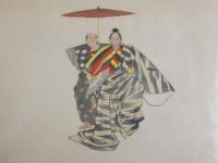 能画　絹本着色　８図