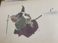 能画　絹本着色　８図