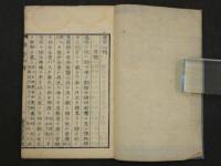 麻疹心得　享和３年に法眼安長が写した書を刊本にしたもの　１冊