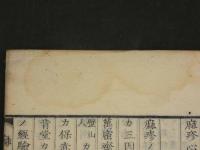 麻疹心得　享和３年に法眼安長が写した書を刊本にしたもの　１冊