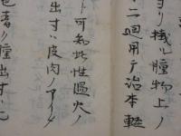 阿蘭陀外科療治書　南蛮流秘密之金瘡覚書　写本