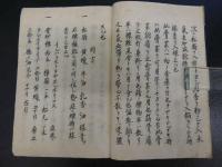 阿蘭陀外科膏薬　写本　1冊