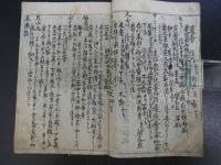 蘭家（方）聚効方　写本