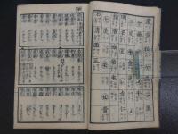 薬品手引草　天保１４年補刻　乾坤　２巻　全２冊