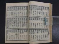 薬品手引草　天保１４年補刻　乾坤　２巻　全２冊