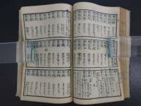 薬品手引草　天保１４年補刻　乾坤　２巻　全２冊