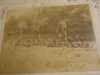 赤坂小学校　兵式教練　写真