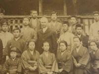 洛陽教会員　送別　写真