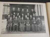 大正十年三月　卒業記念帖　鯰江第二尋常小学校　城南寫眞館