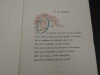 VERLAINE ヴェルレーヌ　POEMES D'AMOUR　愛の詩集　限定22～101の内　彩色入　仏文