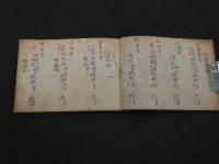 家伝　花火秘方録　幕末・明治　写本　14丁
