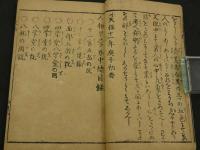 人相早学　明治後刷　巻中　1冊