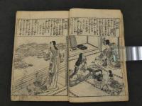 姫文台都織　下河辺拾水書画　文化12年補刻　30丁　1冊　往来物　和本　古文書