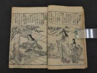 姫文台都織　下河辺拾水書画　文化12年補刻　30丁　1冊　往来物　和本　古文書