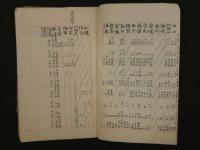 明治期　コレラ患者統計　人口統計　岡山県資料　等　写本　1冊