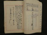 明治期　コレラ患者統計　人口統計　岡山県資料　等　写本　1冊