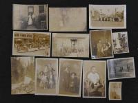 カナダ バンクーバーの田口家の写真　記念写真8種12枚/スナップ写真(絵葉書に加工含む)33枚/ロッキー山脈写真帳1冊　
