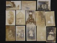 カナダ バンクーバーの田口家の写真　記念写真8種12枚/スナップ写真(絵葉書に加工含む)33枚/ロッキー山脈写真帳1冊　