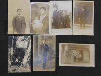 カナダ バンクーバーの田口家の写真　記念写真8種12枚/スナップ写真(絵葉書に加工含む)33枚/ロッキー山脈写真帳1冊　