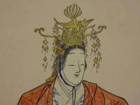十二佳月能雅摺　の内　羽衣　和合