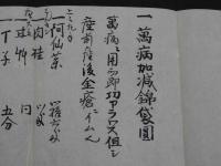 万病加減錦袋圓　方書入