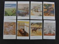 絵葉書　明治神宮外苑　聖徳記念絵画館　壁画はがき　80枚揃　絵はがき