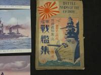 絵葉書　帝国艦船集ノ内　軍艦　戦艦集　8枚