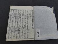 新古今和歌集　刊年不明　木版刷　全2冊