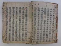 法華玄義釈籤　巻第六　慶長項刊　古活字版　1冊　仏書　和本　古文書