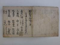胎蔵界念誦次第　写本　1帖　真言宗　古文書