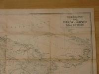 SCHETSKAART VAN NIEUW-GUINEA　（ニューギニアのスケッチマップ）　750万分の１　オランダ語