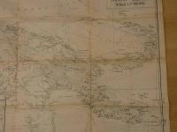SCHETSKAART VAN NIEUW-GUINEA　（ニューギニアのスケッチマップ）　750万分の１　オランダ語