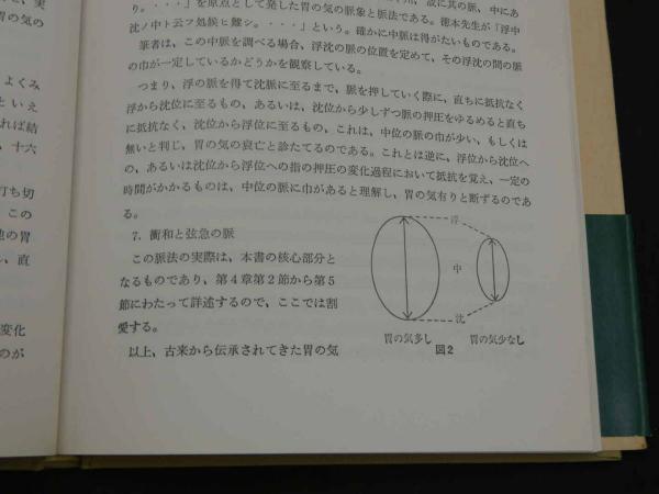 図解/簡明針灸脈診法 －胃の気の脈診－(藤本蓮風) / 古本、中古本、古
