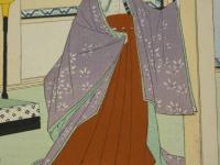 【真作】忠孝　歌舞伎十八番　三世忠信　女楠　楠家（千早）城中