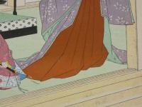 【真作】忠孝　歌舞伎十八番　三世忠信　女楠　楠家（千早）城中
