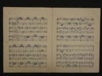 戦前楽譜　SCHOOL PIECE　No.12　四部合唱 羽衣の舞　ウェーバー/原曲　小川一郎/編曲　水田詩仙/作詞