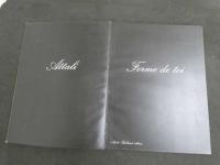 Forme de toi　Attali　Andre Balland　1968年　仏文
