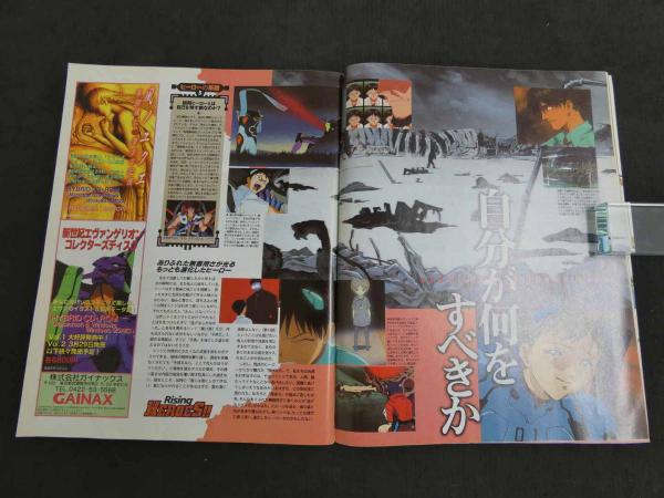 月刊ニュータイプ 第12巻第4号 1996年4月号 Rising HEROES Stand