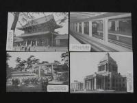 絵葉書　最新撮影 大東京三十二景　説明文入　24枚　戦前　古写真　絵ハガキ