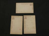 絵葉書　アイヌ白黒写真版　3枚　北海道葉書倶楽部発行　戦前　古写真　絵ハガキ