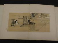 芳華画鑑　単彩石版刷　2帖　画帖　和本　古文書