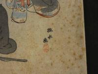 FABLES　CHOISIES　DE　FLORIAN　馬留武当　彩色木版刷　14図