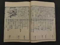 民家日用　広益秘事大全　三松館主人　明治後刷　全５冊