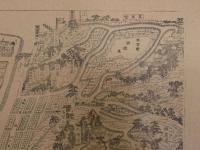 横浜絵図（仮）　時代・元絵不明　印刷物　約51×74cm