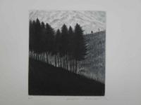 木村茂銅版画集　安曇野　オリジナル銅版画12枚組　限定50部