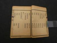 新註医学白話　広益書局　民国22年　1巻　4巻　2冊　中医学　和本　唐本　古文書