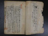 李冠堂　漢方写本　上堂之巻一～四　５冊　上堂之巻　３冊　類案　４冊　江戸後期頃写　計１２冊