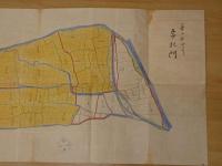 明治古地図　横手市増田町増田北門