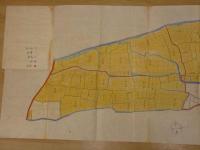 明治古地図　横手市増田町増田北門
