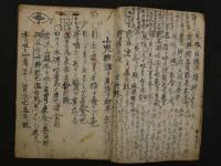 小児増法論（仮）　享保16年写　20丁　小児科　写本　古文書